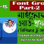 Font Section in Word