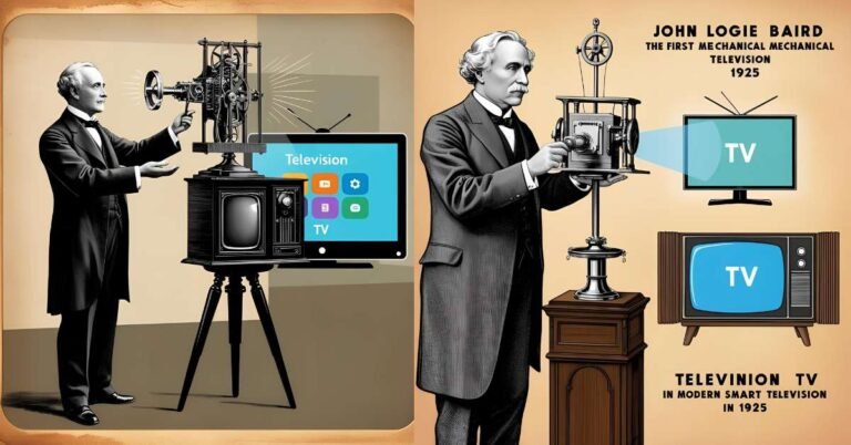 history of the television