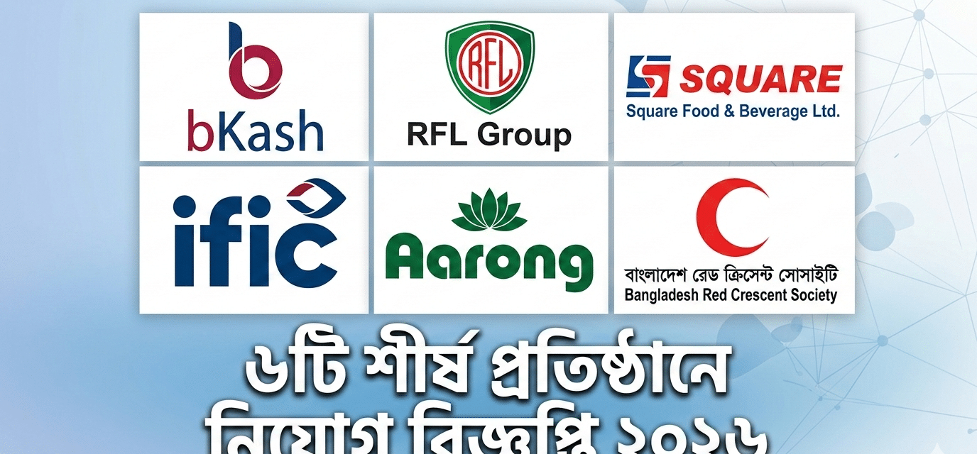 চাকরির নিয়োগ বিজ্ঞপ্তি ২০২৬